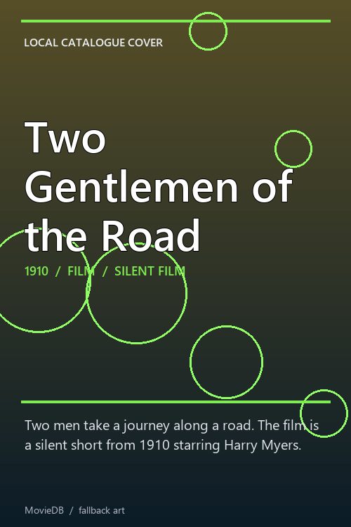 Two Gentlemen of the Road poster