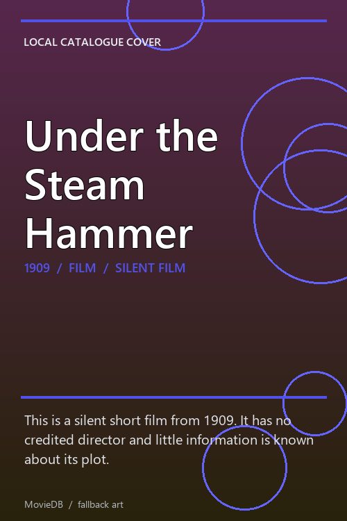 Under the Steam Hammer poster