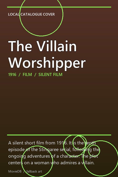 The Villain Worshipper poster