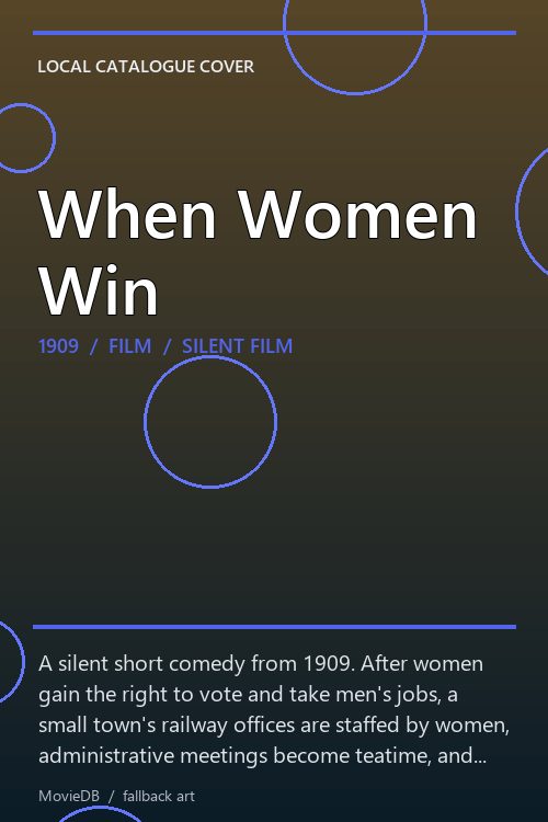 When Women Win poster
