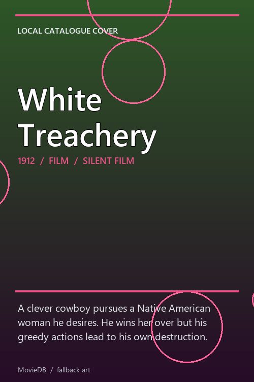 White Treachery poster