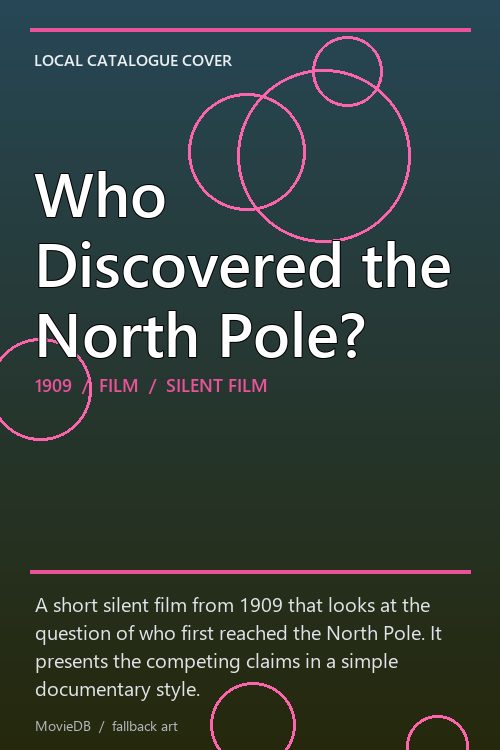 Who Discovered the North Pole? poster