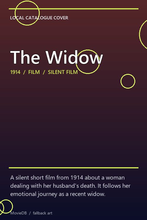 The Widow poster