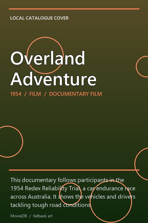 Overland Adventure poster