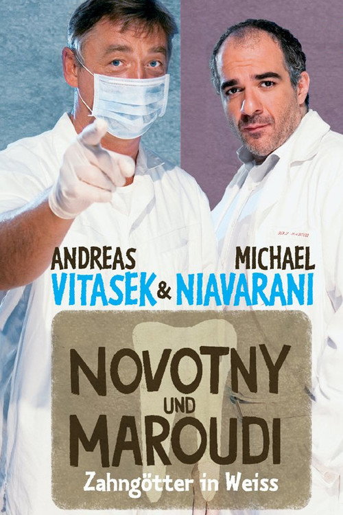 Novotny & Maroudi – Zahngötter in Weiß poster
