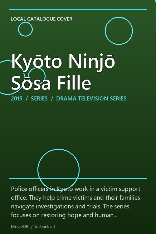 Kyōto Ninjō Sōsa Fille poster