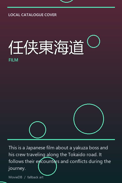 任侠東海道 poster