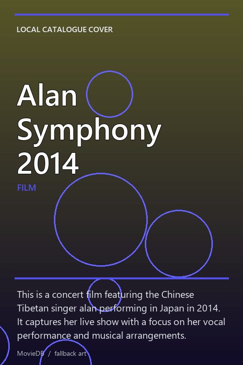 Alan Symphony 2014 poster