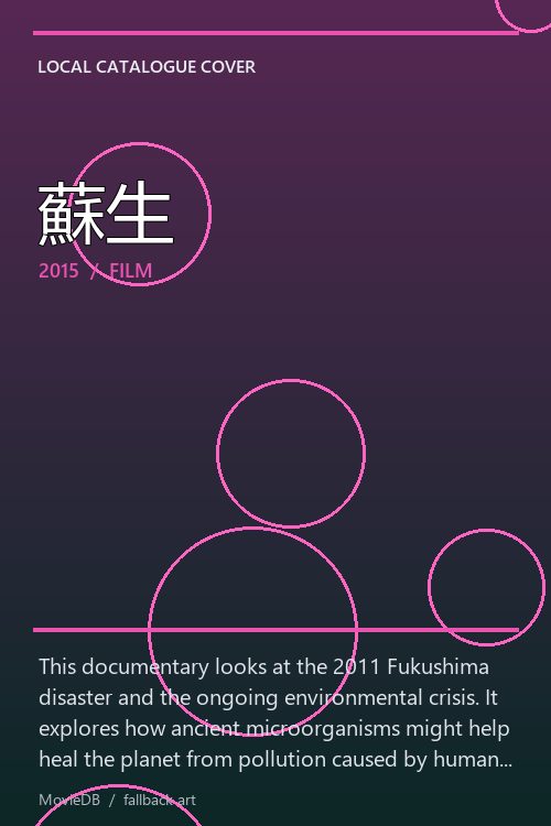 蘇生 poster