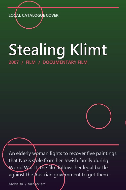 Stealing Klimt poster