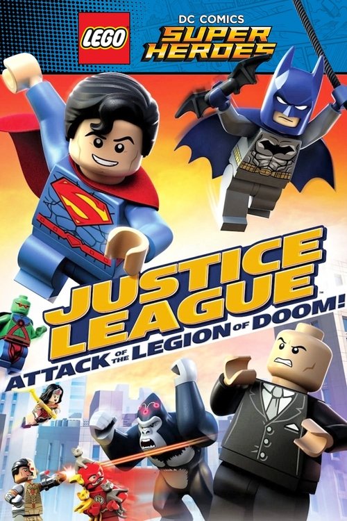 Lego DC Comics Super Heroes: Justice League: Attack of the Legion of Doom poster