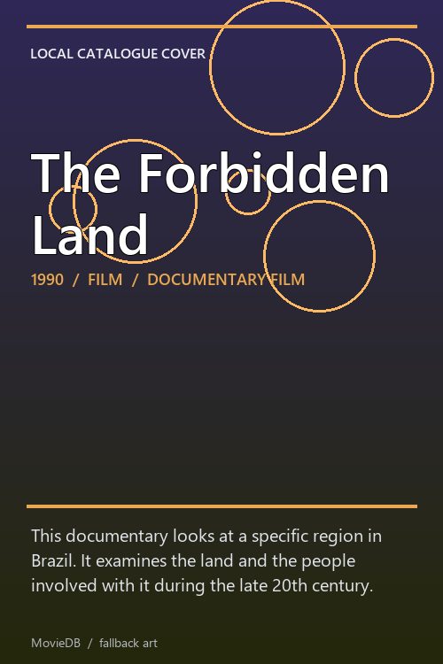 The Forbidden Land poster