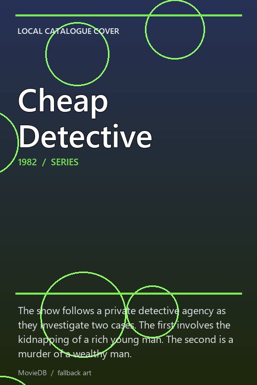 Cheap Detective poster
