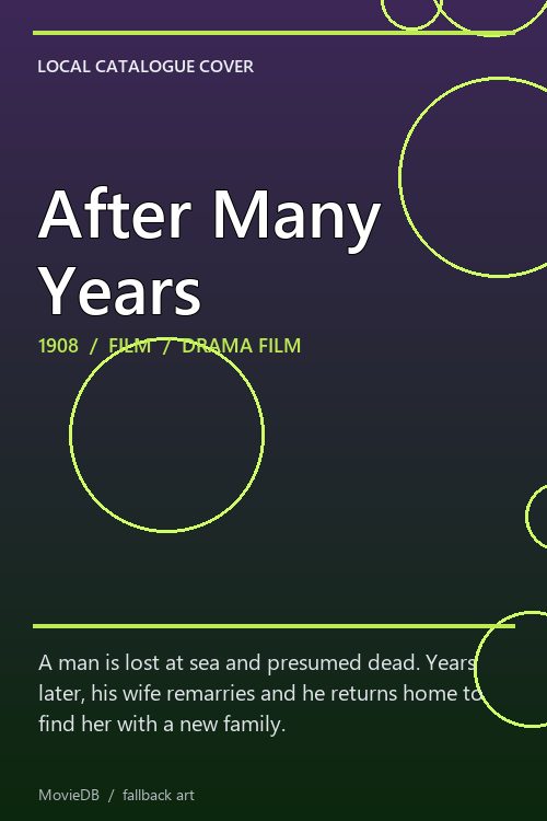 After Many Years poster