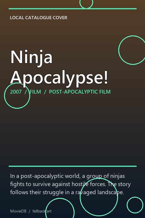 Ninja Apocalypse! poster