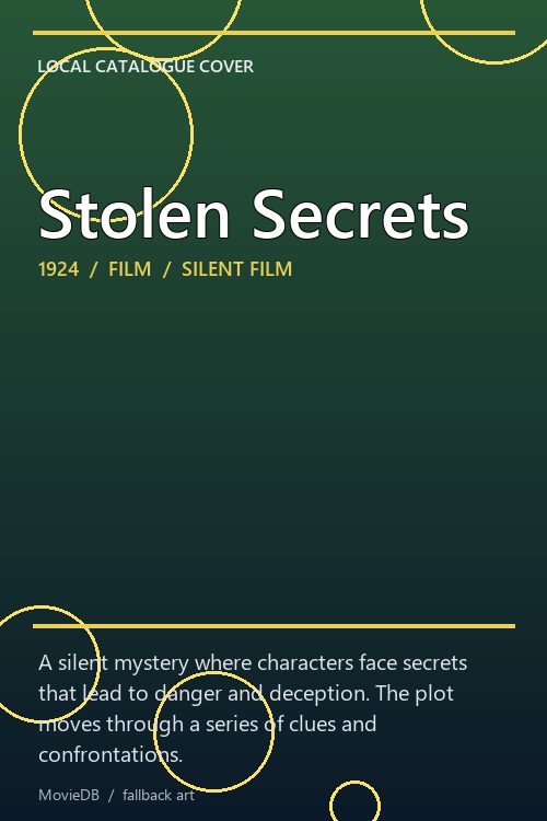 Stolen Secrets poster
