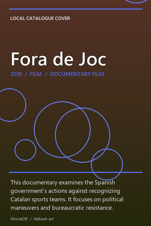 Fora de Joc poster