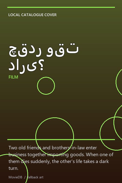 چقدر وقت داری؟ poster