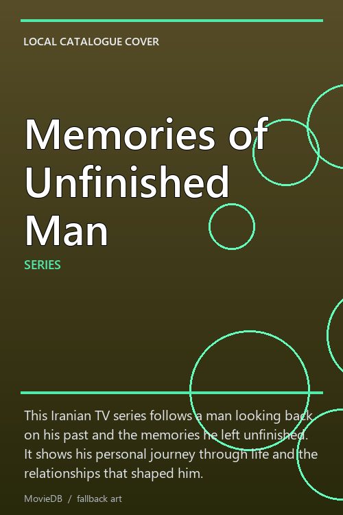 Memories of Unfinished Man poster