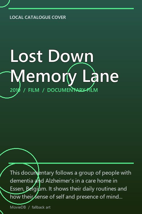 Lost Down Memory Lane poster