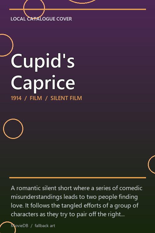 Cupid's Caprice poster