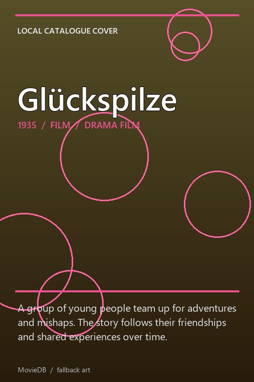 Glückspilze poster
