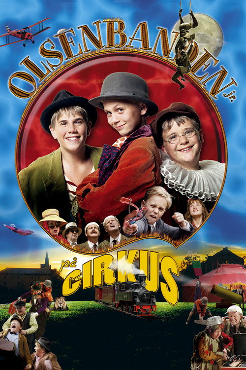 Olsen Gang jr. at Cirkus poster
