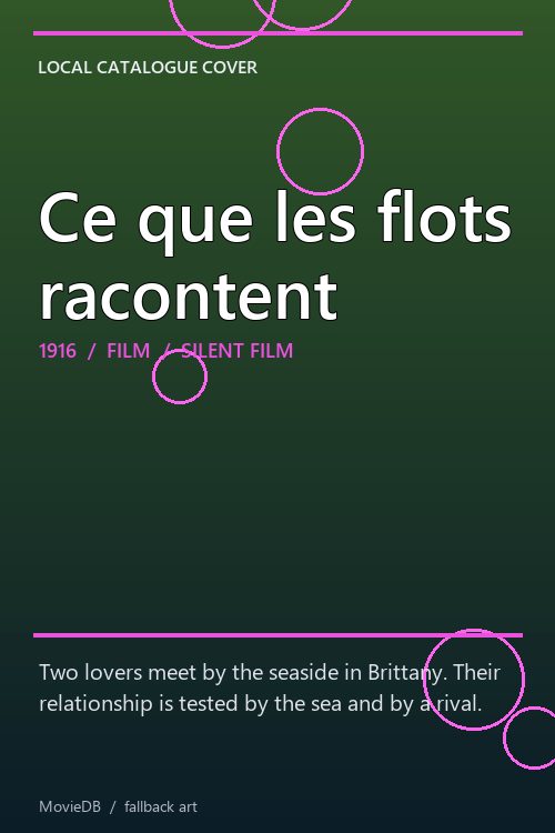 Ce que les flots racontent poster