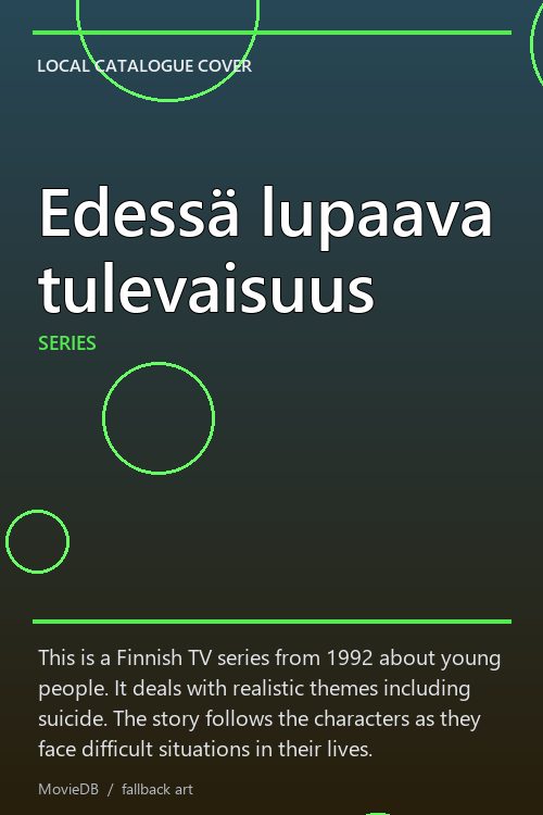 Edessä lupaava tulevaisuus poster