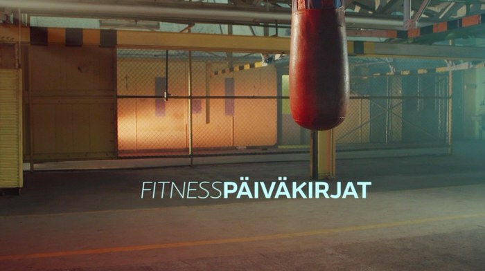 Fitnesspäiväkirjat poster