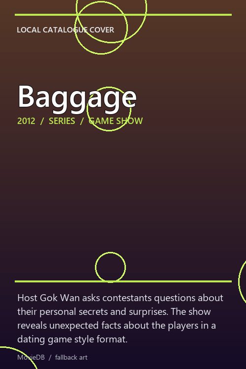 Baggage poster