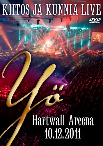 Kiitos ja kunnia live – Hartwall Areena 10.12.2011 poster