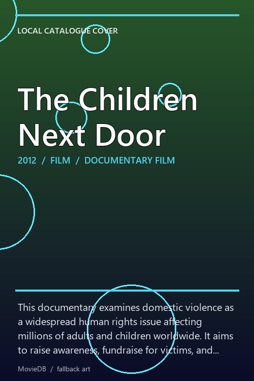 The Children Next Door poster