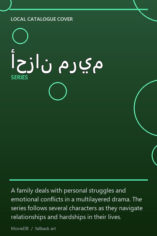 أحزان مريم poster