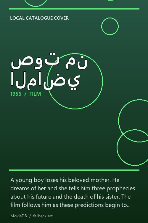 صوت من الماضي poster