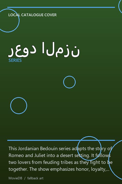 رعود المزن poster