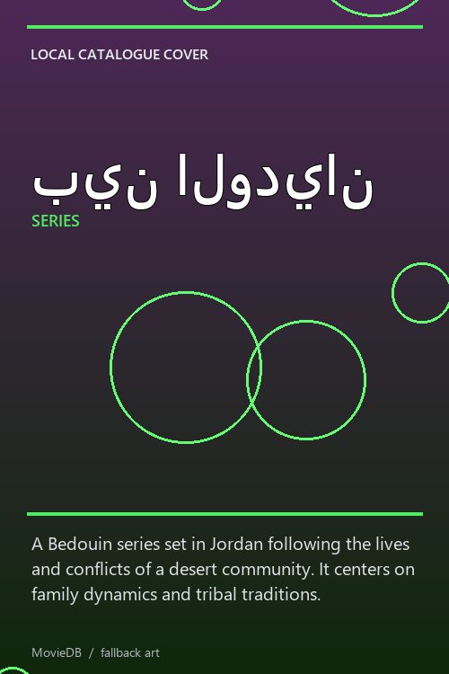 بين الوديان poster