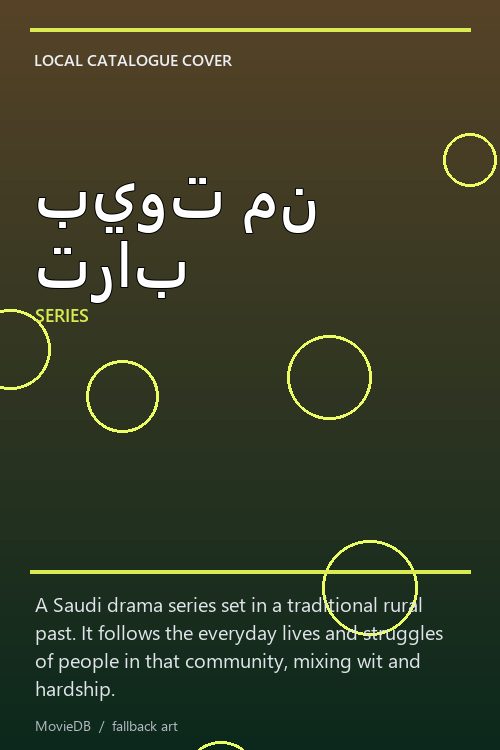 بيوت من تراب poster