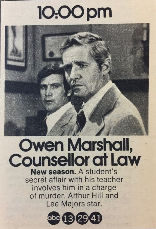 Owen Marshall, Counselor at Law poster