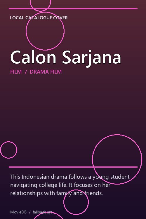 Calon Sarjana poster