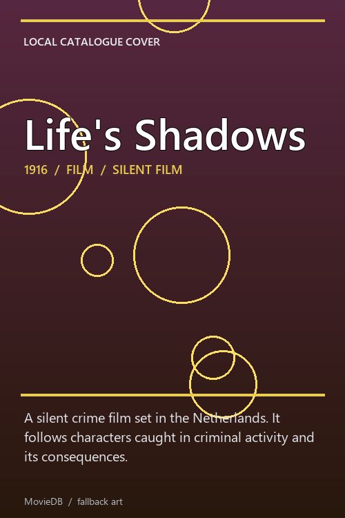 Life's Shadows poster