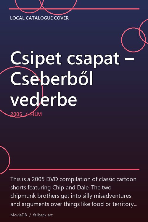 Csipet csapat – Cseberből vederbe poster
