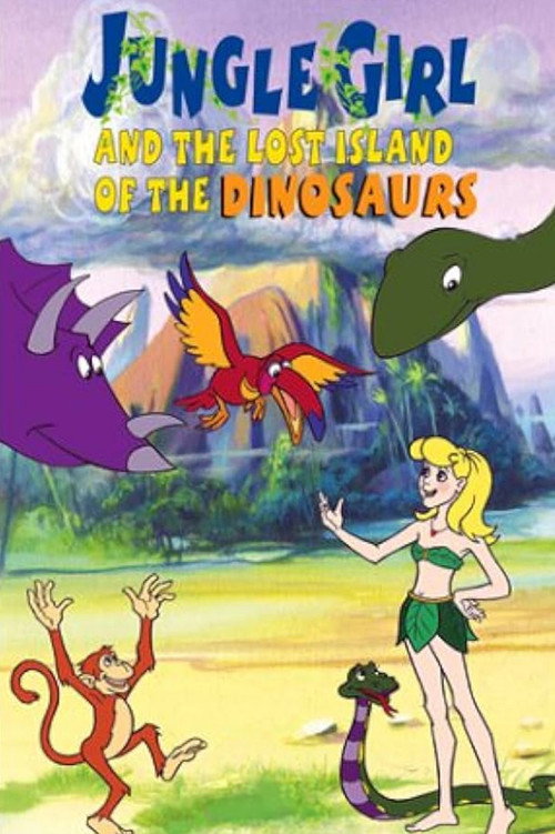 Jungle Girl & the Lost Island of the Dinosaurs poster