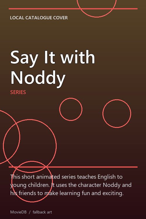 Say It with Noddy poster