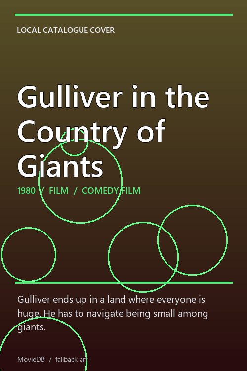 Gulliver in the Country of Giants poster