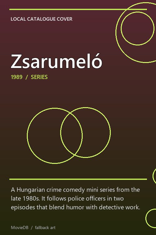 Zsarumeló poster