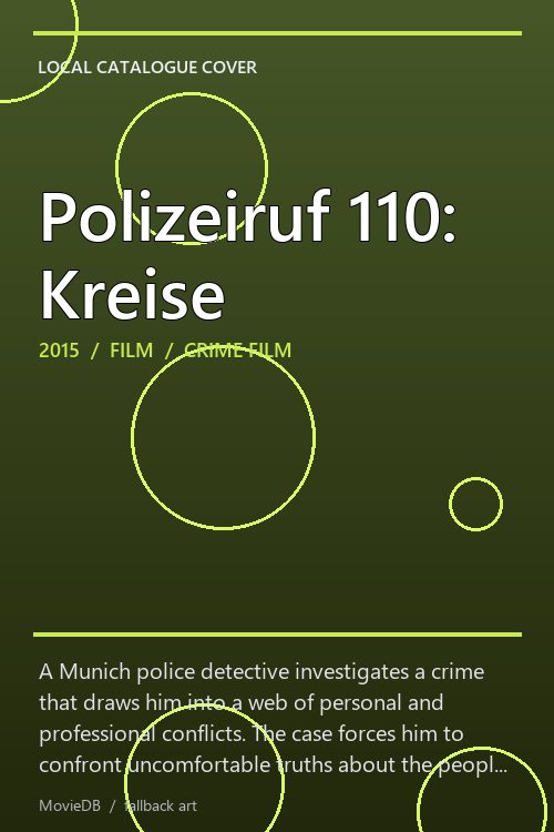 Polizeiruf 110: Kreise poster