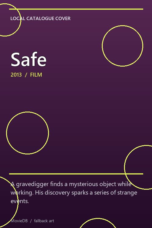 Safe poster