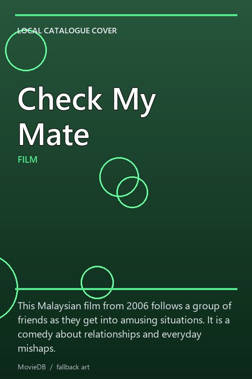 Check My Mate poster