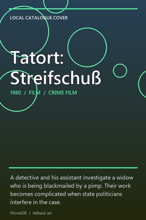 Tatort: Streifschuß poster